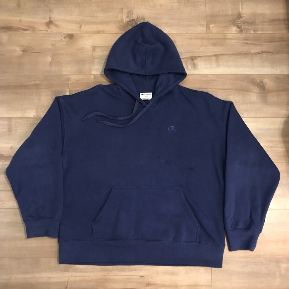 Champion Navy Blue Hoodie